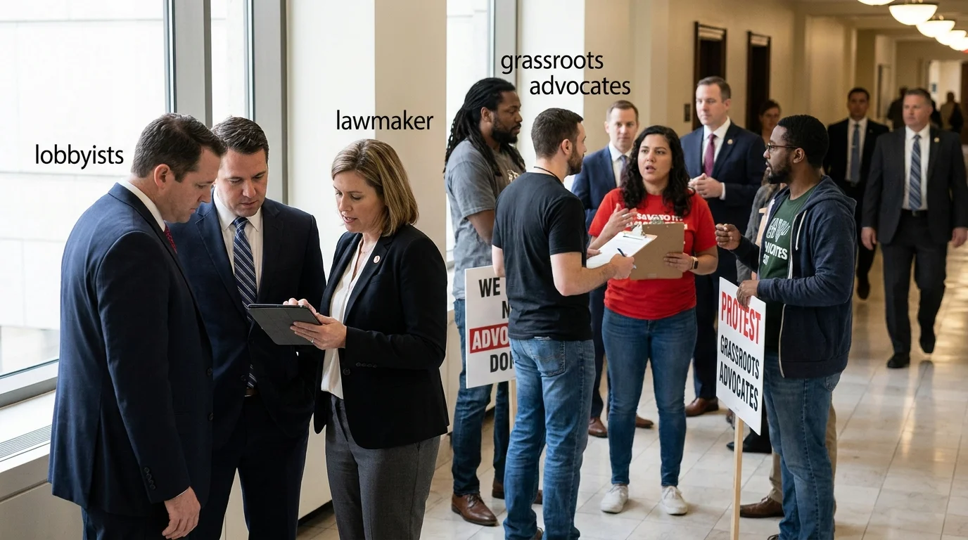 Players and Strategy: Lobbyists, Lawmakers, and Grassroots Advocates