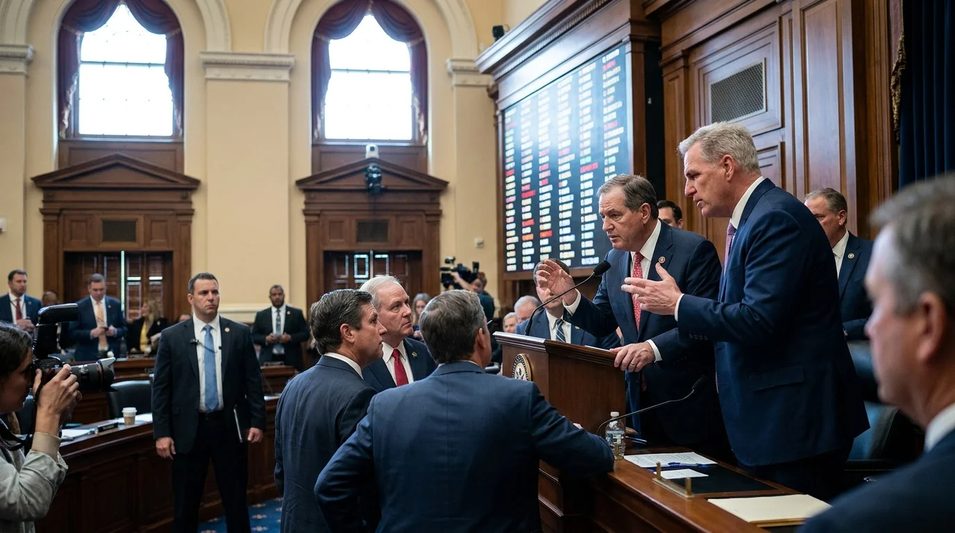 The Flashpoint: A Divisive Vote on Capitol Hill